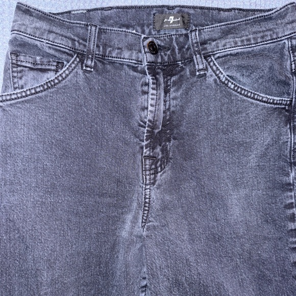 7 For All Mankind Tall Bootcut Straight Leg Jeans Size 26 - Picture 8 of 13